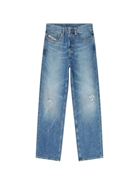 Diesel 2001 D-Macro relaxed-fit distressed-details denim jeans Blue A1159809P61