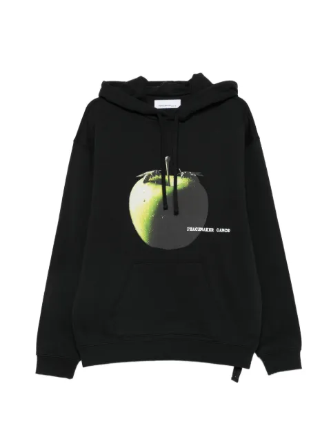 OAMC Peacemaker graphic-print hoodie Black PCM3OH01GFT001099