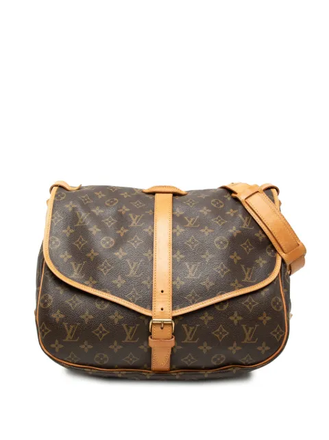 Louis Vuitton Pre-Owned 1993 Monogram Saumur 35 crossbody bag Brown PHE0OQFR4NNCXW8A