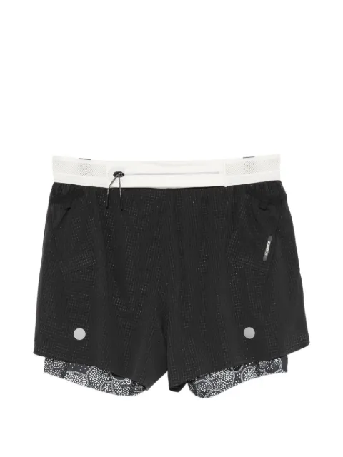 ASICS layered running shorts Black 2011D452001