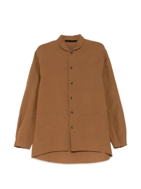 Forme D'expression Arc round-collar shirt Brown HS018