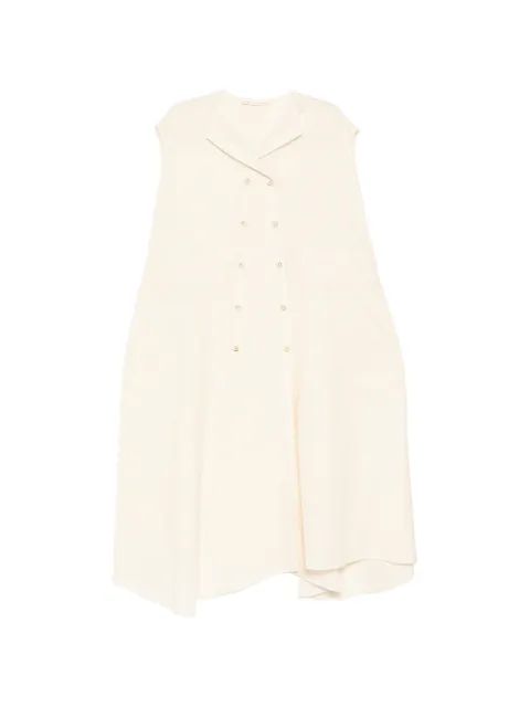 Forme D'expression double-breasted dress Neutrals DA053
