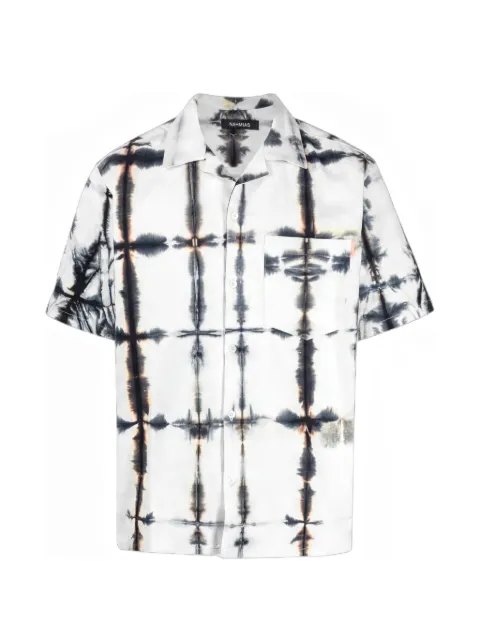Nahmias tie-dye short-sleeve shirt White SS23W1SH4321GREE
