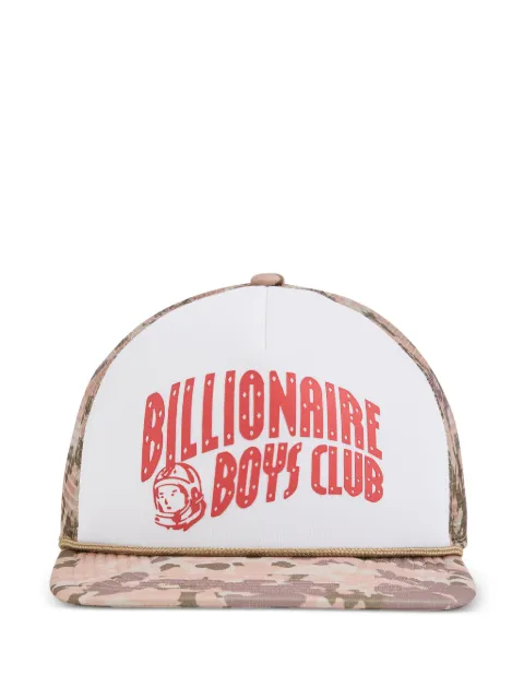 Billionaire Boys Club logo-print camouflage-pattern trucker hat Neutrals 8612800
