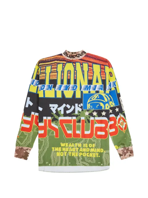 Billionaire Boys Club Northstar graphic-print T-shirt Green 8612306WHT