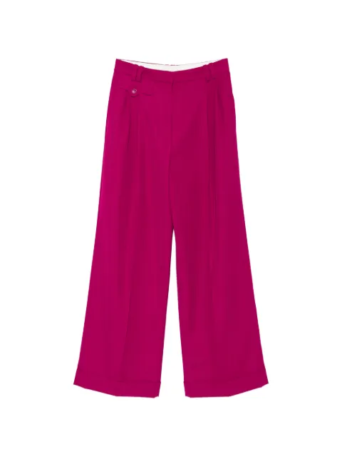ZIMMERMANN Luna belt-loops trousers Pink 7298PS261