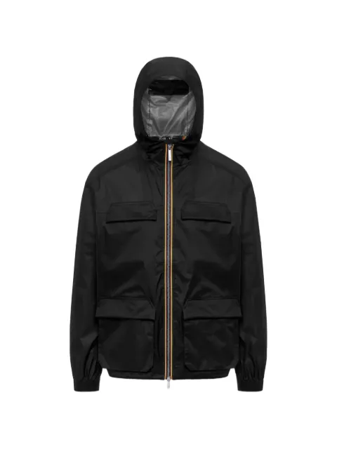 K-Way Clad Extra Light 3L hooded jacket Black K3134GWUSY