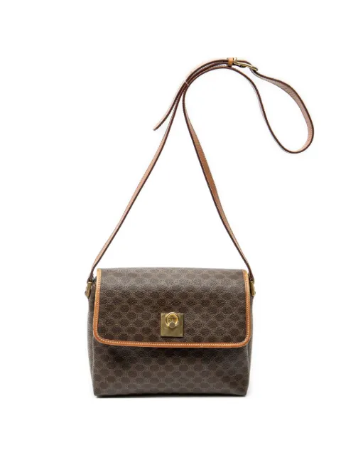 Celine Pre-Owned turn-lock crossbody bag Brown M14