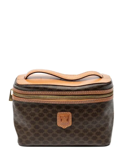 Celine Pre-Owned Macadam vanity bag Brown M95