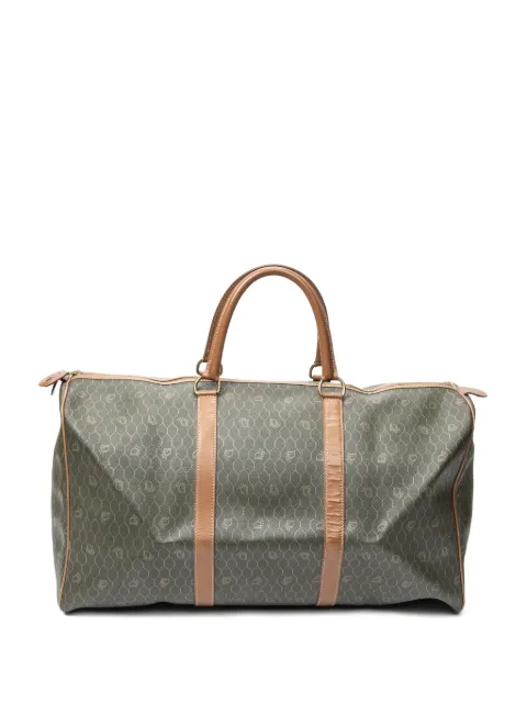 Christian Dior Pre-Owned Honeycomb holdall bag Brown NONE