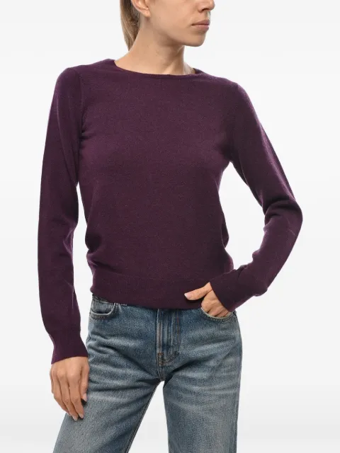 Malo crew-neck long-sleeve sweater Purple DXA311F1K34E3365
