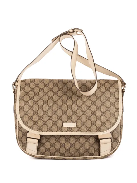 Gucci Pre-Owned GG Supreme shoulder bag Neutrals 201732520981