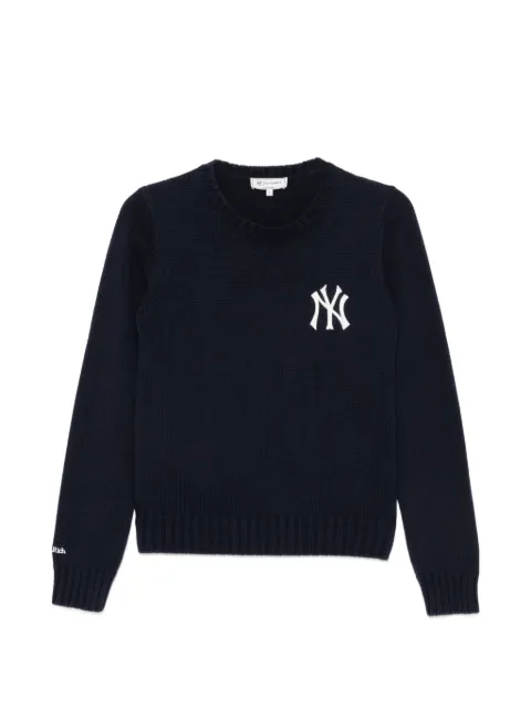 Sporty & Rich Heritage Yankees embroidered sweater Blue WS065610300BL106