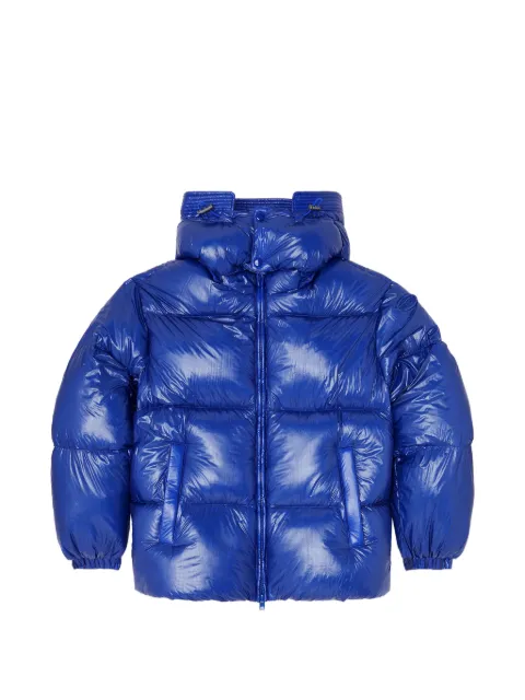 Diesel down puffer jacket with detachable hood Blue A230240BKCP