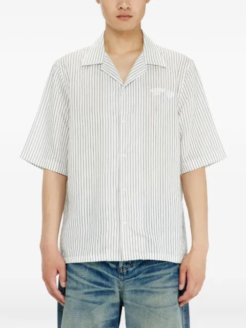 Diesel striped shirt White A228470EFBV