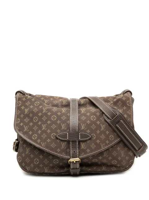 Louis Vuitton Pre-Owned 2008 Monogram Mini Lin Saumur 30 crossbody bag Brown X1Z4L3NT91O6GP1H