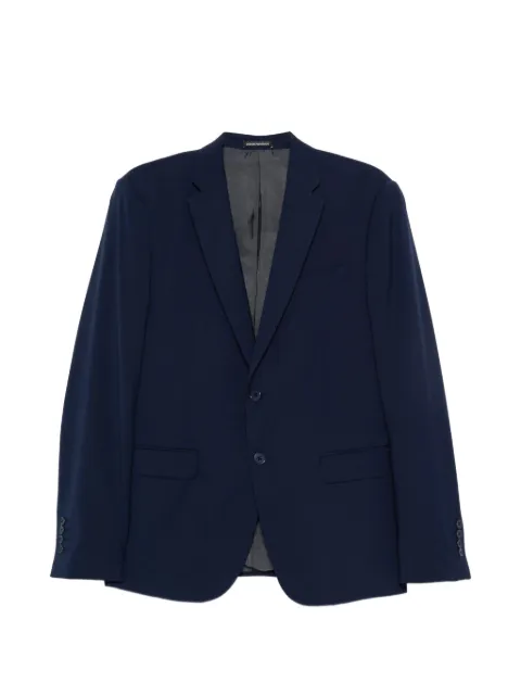 Emporio Armani single-breasted suit Blue EM000098TE10155UB098