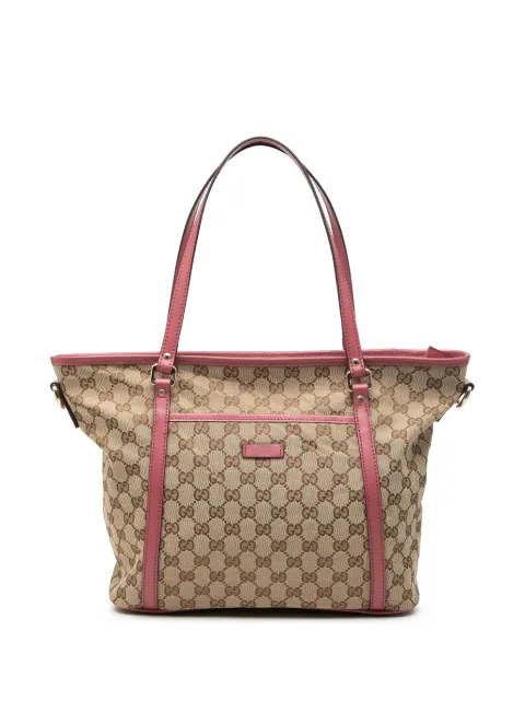 Gucci Pre-Owned 2000-2015 GG Canvas Convertible Joy Tote satchel Neutrals NZ6EPTIBMW9FYPX5