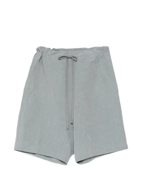 Forme D'expression drawstring baggy shorts Blue HP041
