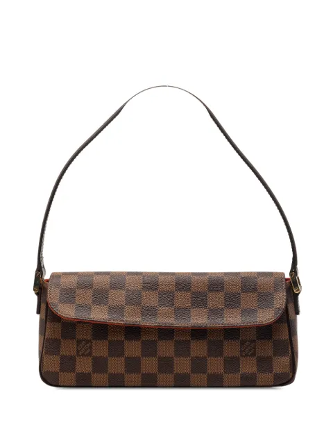 Louis Vuitton Pre-Owned 2002 Damier Ebene Recoleta shoulder bag Brown F3MBLLN0PXPJSY46