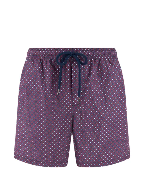 Boggi Milano swimsuit with geometric print Red BO26P065003