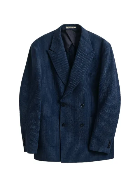 Gant double-breasted blazer Blue 7706357970
