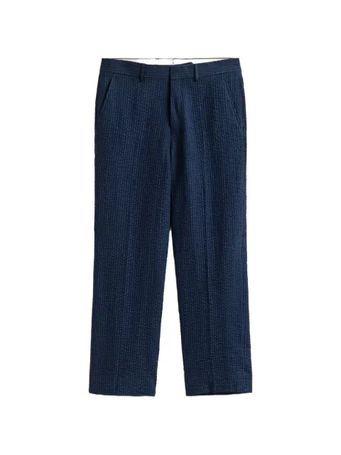 Gant textured trousers Blue 1505384970