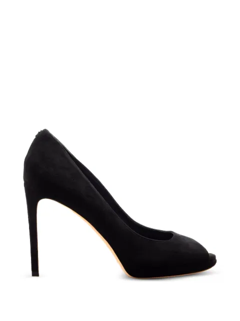 Jimmy Choo Riya peep-toe pumps Black RIYA100SUE