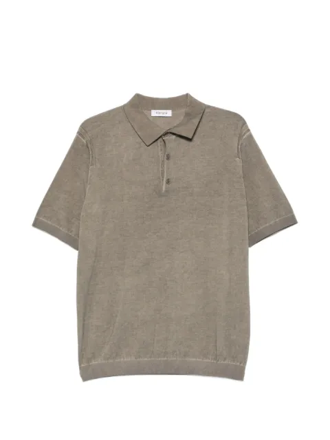 Kangra faded-effect polo shirt Brown K302526