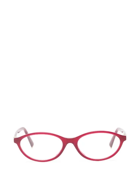 Miu Miu Eyewear cat-eye-frame glasses Red VMU09X