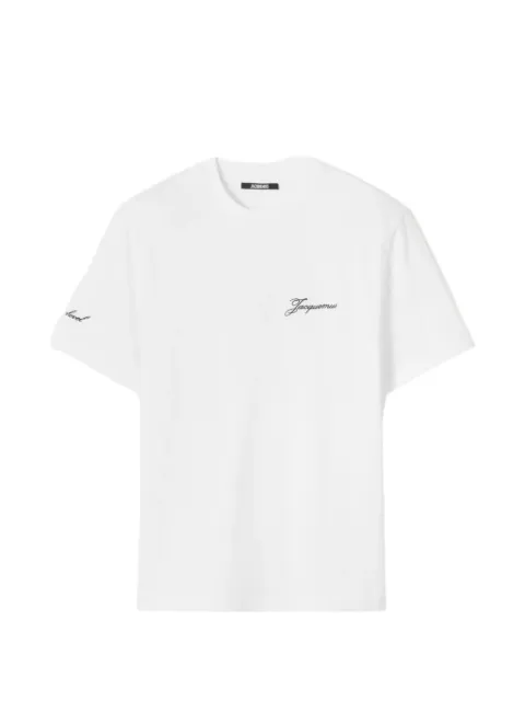 Jacquemus graphic-print Courchevel T-shirt White TSM00487JK11837