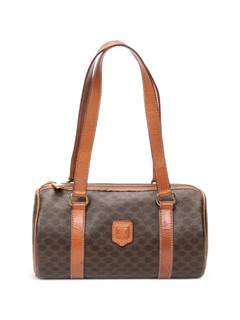 Celine Pre-Owned Macadam shoulder bag Brown M95
