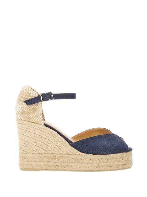 Castañer Bianca wedge sandals Blue BIANCA8ED002