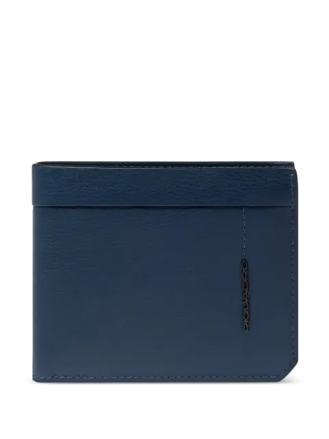 PIQUADRO removable document-holder leather wallet Blue PU3891W137R