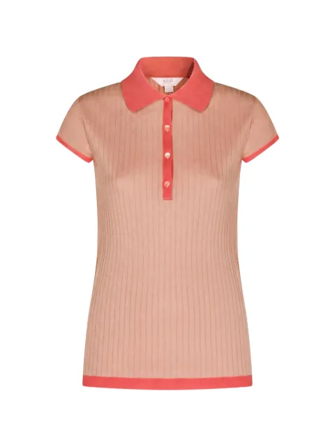 Malo Makò polo top Brown DXD056F3I45