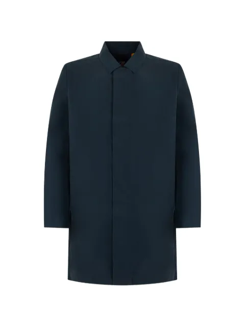 K-Way Poirol concealed-fastening coat Blue K31425W