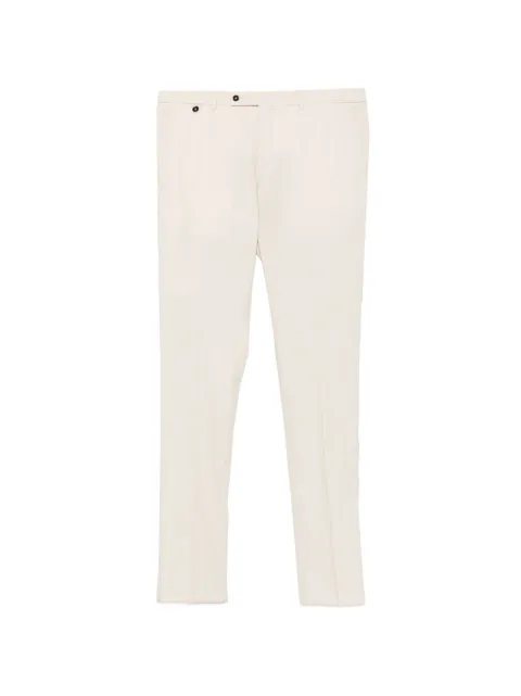 PT Torino belt-loops trousers Neutrals COVS1SZL0KLT