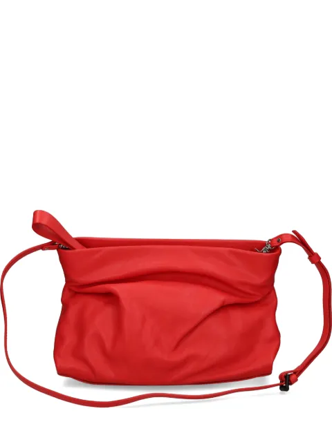 Vic Matie ruched leather shoulder bag Red 1K0440T999C070410