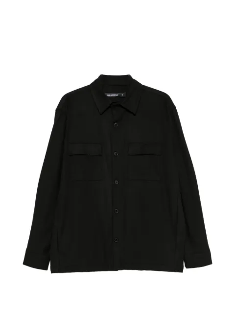 Karl Lagerfeld chest-pocket shirt Black 60597660564010