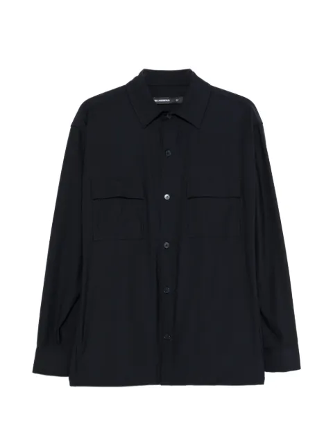Karl Lagerfeld chest-pocket shirt Blue 60597660564093