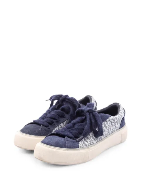 Christian Dior Pre-Owned 2010s B33 Oblique sneakers Blue 1062027