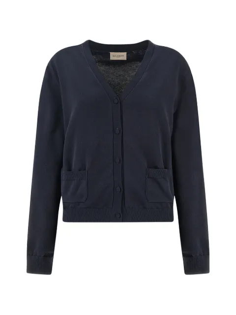 Paul & Shark patch-pocket V-neck cardigan Blue 26451700013