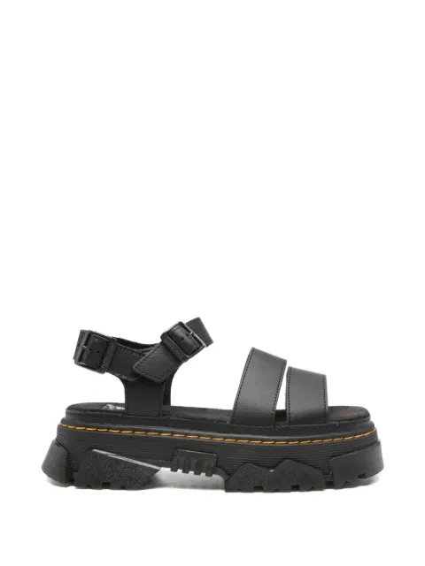 Dr. Martens Mattison buckle-fastening platform sandals Black 41660001