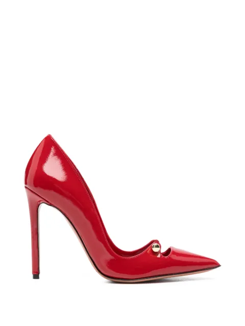 HARDOT patent-finish barbell-detail pumps Red 2MORE11