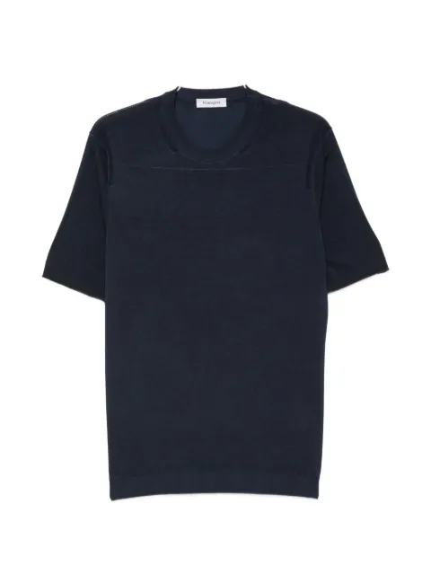 Kangra crew-neck short-sleeve T-shirt Blue K302521
