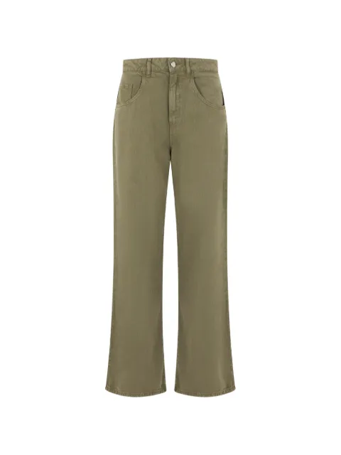 ICON DENIM Poppy wide-leg jeans Green PT2034