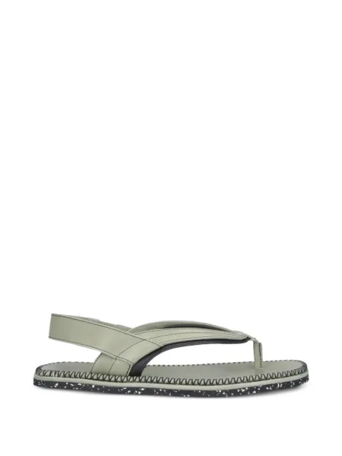 Kiko Kostadinov Andras whipstitch sandals Green KKSS26FT02