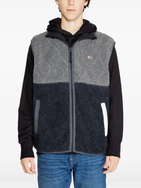 Tommy Jeans panelled quilted gilet Grey DM0DM19628