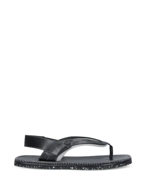 Kiko Kostadinov Andras leather sandals Black KKSS26FT02