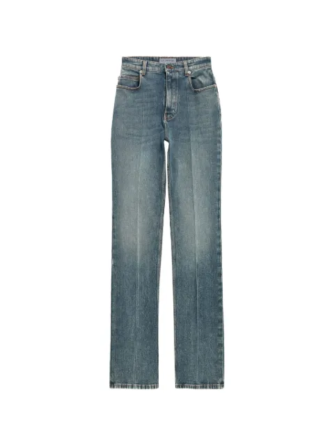 Balenciaga pressed-crease jeans Blue 872177TUW69